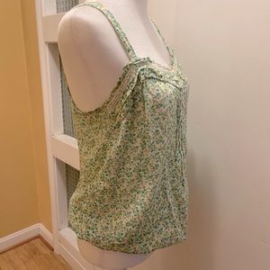 Beautiful green patterned tank
